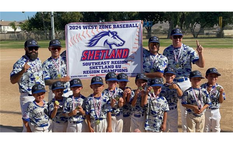 2024 6U 2024 6U Southwest Region Champions